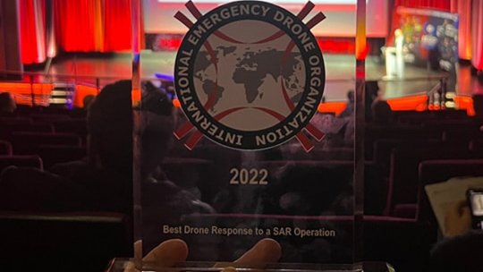 Salvamont România, premiat la Congresul Mondial al Salvatorilor cu Drone