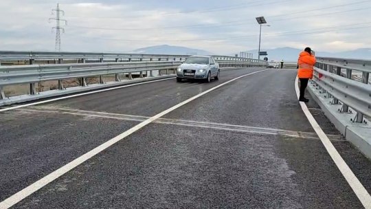 De azi se circulă în condiții normale în zona pasajului de la Prejmer