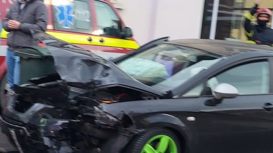 Accident pe strada Lungă