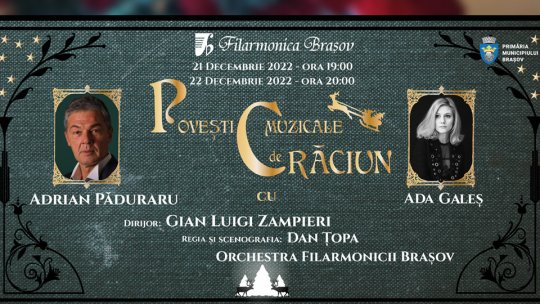 Povești Muzicale de Crăciun la Filarmonica Brașov