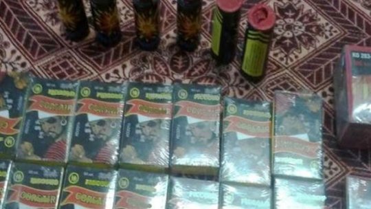 Peste 87 de tone de articole pirotehnice au fost confiscate de poliţişti în urma unor controale