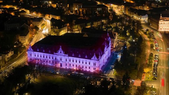 Primăria mov, de Ziua Internațională a Persoanelor cu Dizabilități