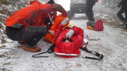 Atenție în partea superioară a Masivului Postăvaru!