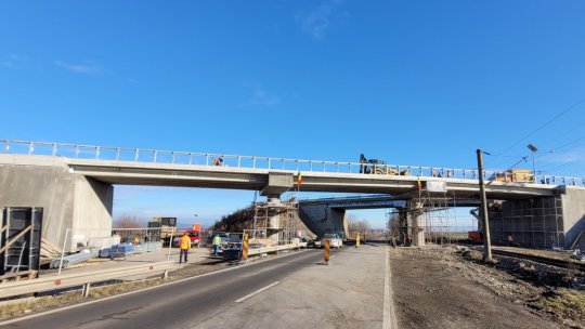 Din 14 decembrie se va putea circula din nou pe pasajul de la Prejmer