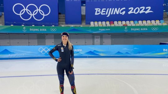 Brașoveanca Mihaela Hogaş, pe poziţia 29 în proba de patinaj viteză- 500 metri, la Beijing