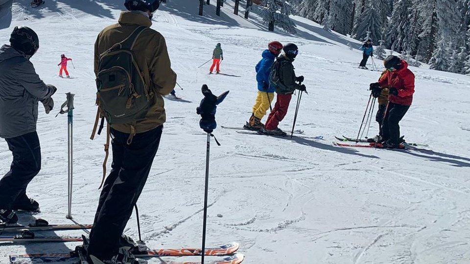 Se schiază în condiții foarte bune în Poiana Brașov