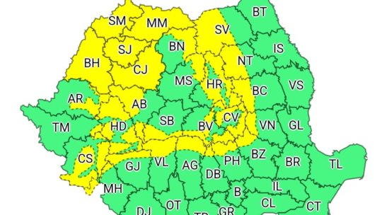 Cod galben în județul Brașov