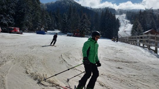 Se schiază în condiții bune și foarte bune în Poiana Brașov