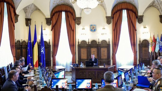 Este în plină desfășurare Consiliul Suprem de Apărare a Țării