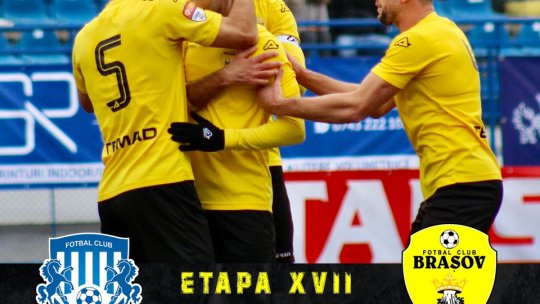 FC Brașov a remizat, în deplasare, cu Poli Iaşi