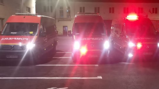 VIDEO. ISU Brașov s-a alăturat convoiului cu ajutoare care a ajuns în Vama Siret