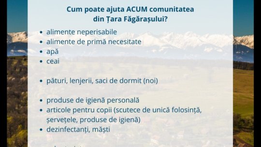 Locuri de cazare și donații pentru refugiații din Ucraina, la Făgăraș