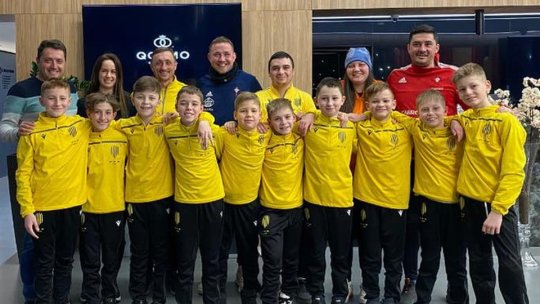 11 copii ucraineni au rămas la Brașov după ce au participat la un turneu de juniori