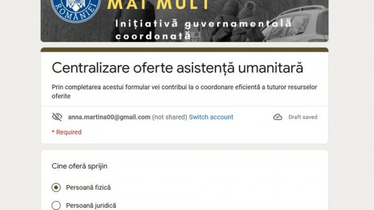 Informații utile pentru cetățenii refugiați din Ucraina, puse la dispoziție de autoritățile române