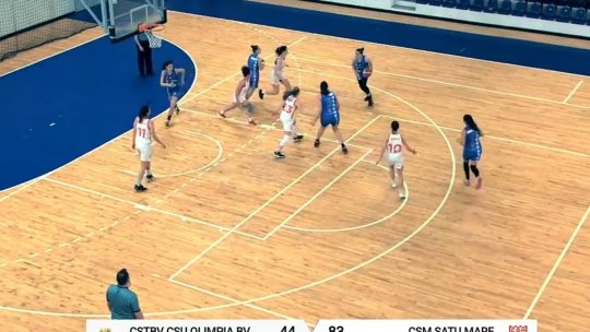 Olimpia CSU Braşov a pierdut meciul restanță cu CS Municipal Satu Mare