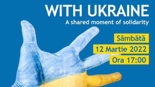 Acțiune de solidaritate cu poporul ucrainean, sâmbătă, în fața primăriilor