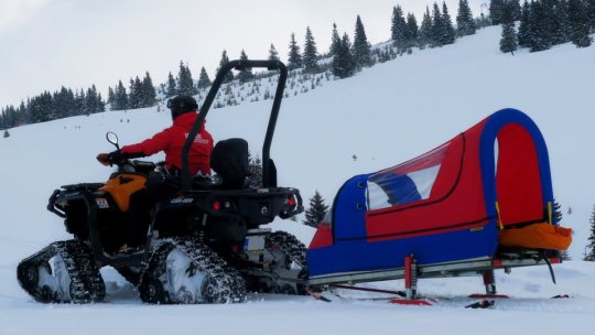 8 intervenții Salvamont pe pârtiile din Poiană, marți