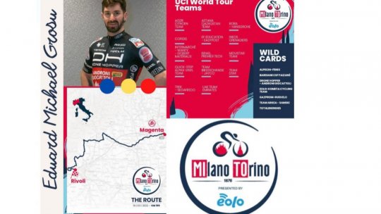 Eduard Grosu, locul 16 la cursa Milano - Torino