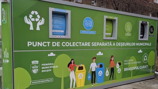 Primele două ecoinsule pentru colectarea separată a deșeurilor vor fi testate de luni
