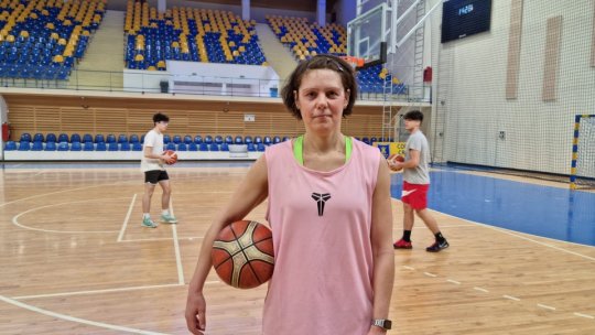 Baschetbalista care a fugit de război şi a ajuns la antrenamentele Olimpiei CSU Braşov (VIDEO)