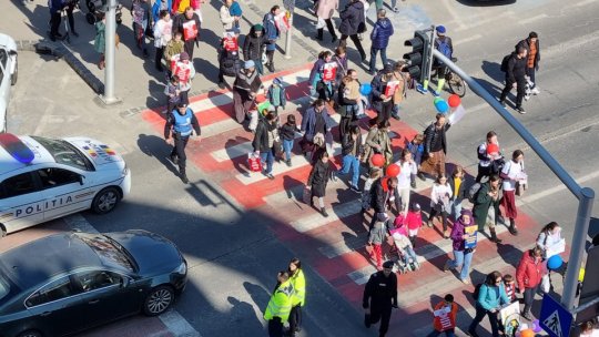 "Marșul pentru viață", în centrul Brașovului