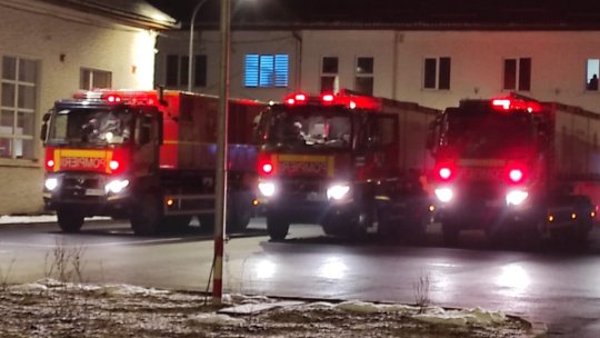 Pompierii brașoveni sprijină echipajele de la graniță cu bucătărie și tabere mobile