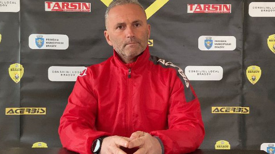 FC Brașov " Metaloglobus București, sâmbătă, pe Stadionul Tineretului! Analiza făcută de antrenorul stegarilor, Călin Moldovan