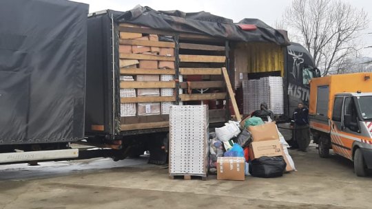Un al doilea TIR cu ajutoare de la Brașov a plecat spre Ucraina