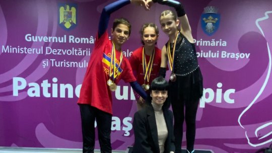 Corona are doi campioni și o vicecampioană națională, la patinaj