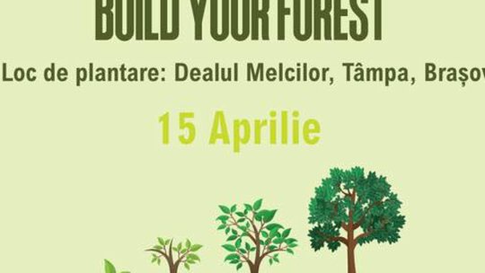 Campanie de împădurire a zonelor montane. Prima etapă, vineri, pe Dealul Melcilor