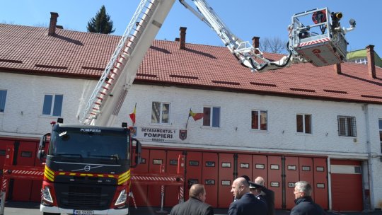 Tehnică nouă pentru pompierii brașoveni