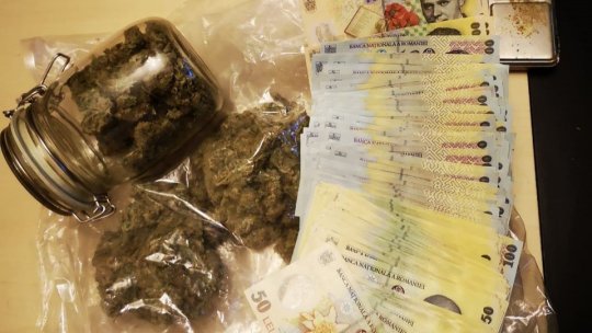 Captură de droguri impresionantă a polițiștilor brașoveni