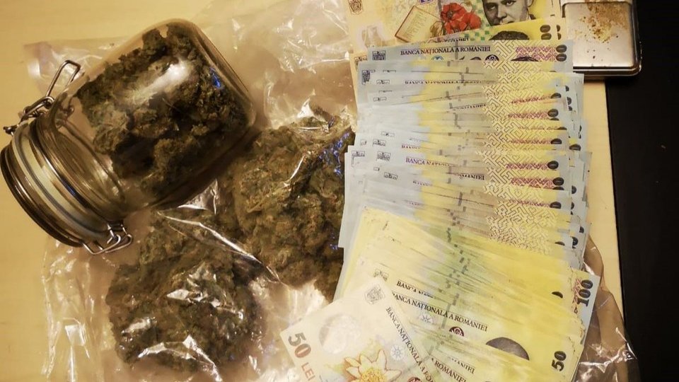 Captură de droguri impresionantă a polițiștilor brașoveni