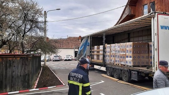 Peste 24.000 de pachete cu ajutoare alimentare vor ajunge la persoanele defavorizate din județ
