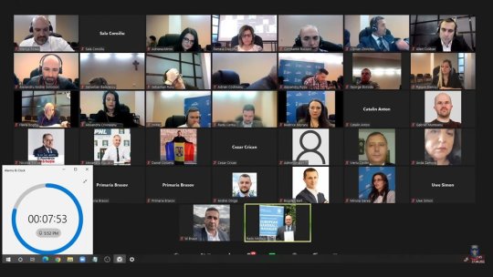 Ședințe de plen local cu cronometru pe ecran