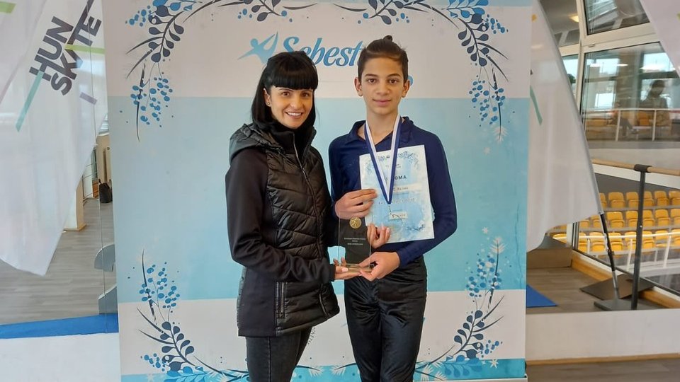Patinatorul Răzvan Cionac, locul 1 la turneul European Criterium