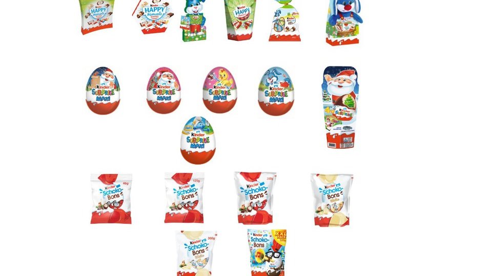 Produse din ciocolată pentru copii, retrase de la vânzare