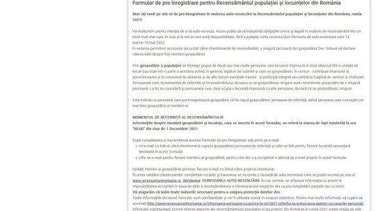 Perioada de autorecenzare s-ar putea prelungi