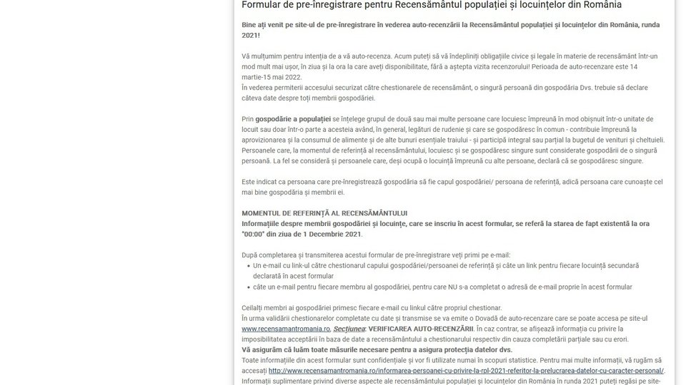 Perioada de autorecenzare s-ar putea prelungi