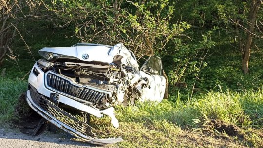 Accident pe DN13. 3 persoane rănite