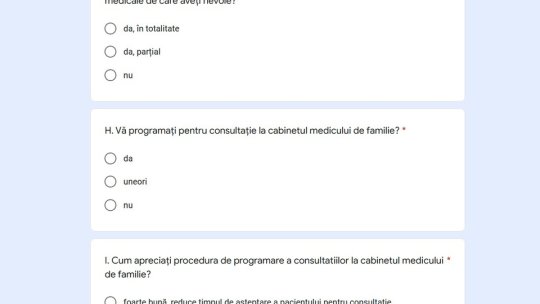CAS Brașov vrea să știe dacă sunteți mulțumiți de serviciile medicale primite