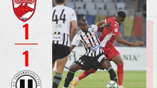 Dinamo Bucureşti a retrogradat din Liga I de fotbal