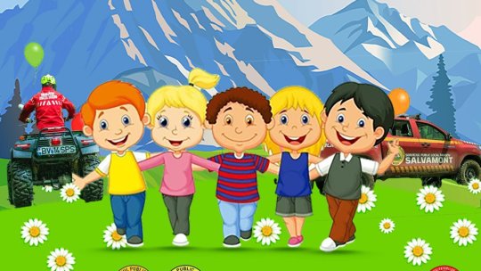 Salvamontiști cu drone, la Pietrele lui Solomon, de Ziua Copilului