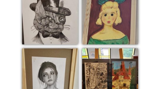 Expoziție de pictură și grafică la Biblioteca Județeană "George Barițiu"