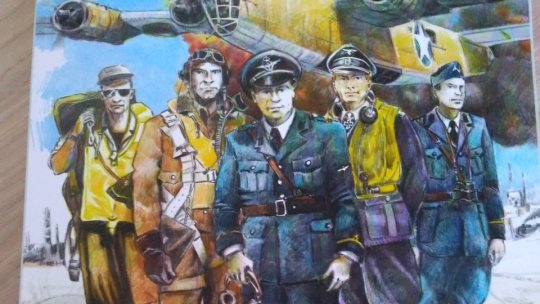 Istoria desenată a bombardării Ploieştilor, în 1943, de către aviaţia americană