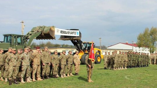 Resolute Castle 22 - Exercițiu multinațional, la Cincu