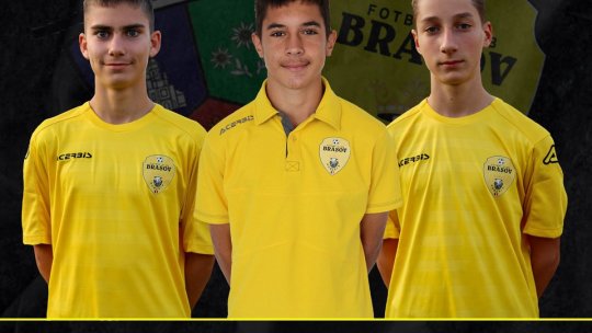 Trei juniori de la FC Braşov, convocaţi de FRF la etapa regională a Turneului Speranţelor de la Târgu Mureş