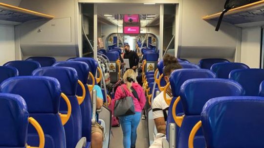 Și cu trenul spre Aeroportul Internațional Brașov