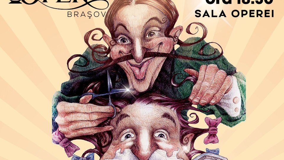 "Bărbierul din Sevilla", sâmbătă, la Opera Brașov