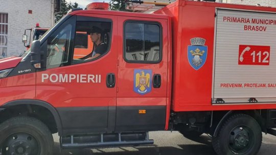 ISU Brașov angajează șoferi pentru mașinile de pompieri